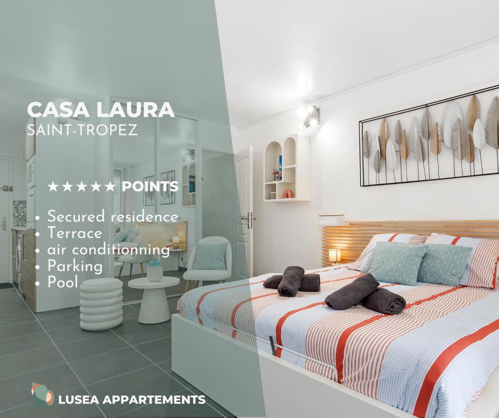 Casa Laura -Parking - Pool Appartement Saint-Tropez Buitenkant foto